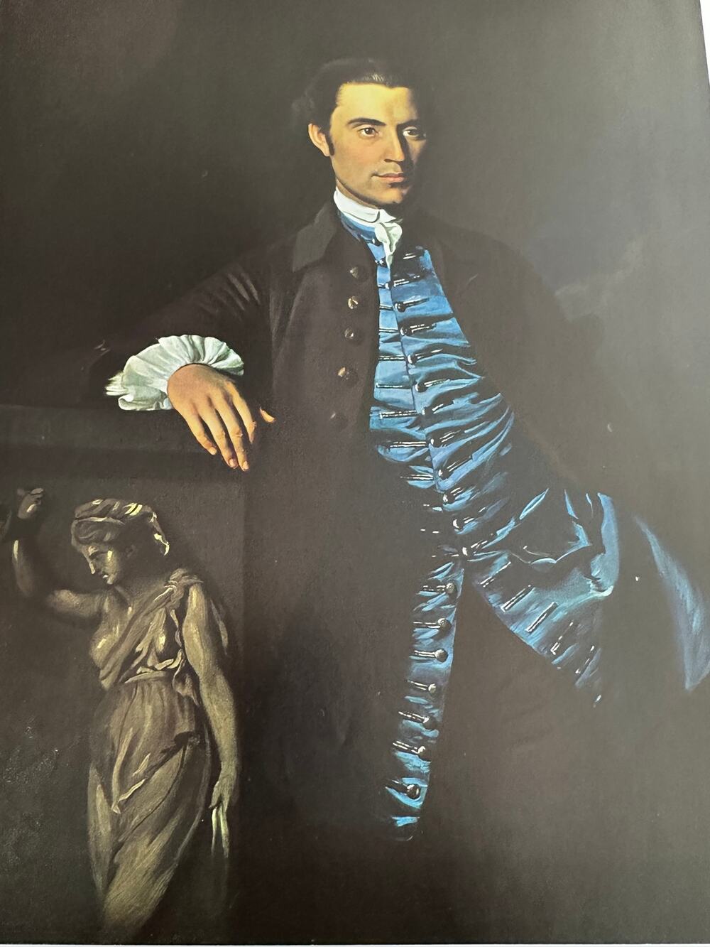 Thaddeus Burr Deborah Hall Portrait Painting Art Print Frameable ~ 260505-WH 292